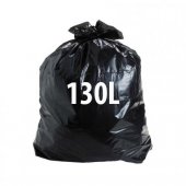 Saco para Lixo Reforçado 130L Preto (100 unidades)