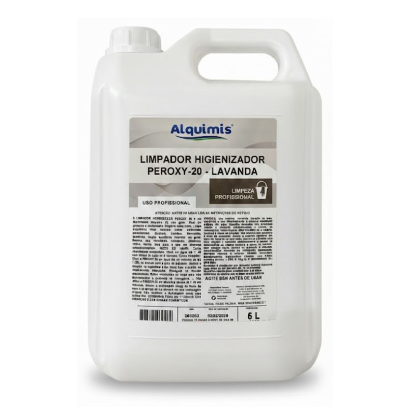 Limpador Higienizador Peroxy 20 Alquimis