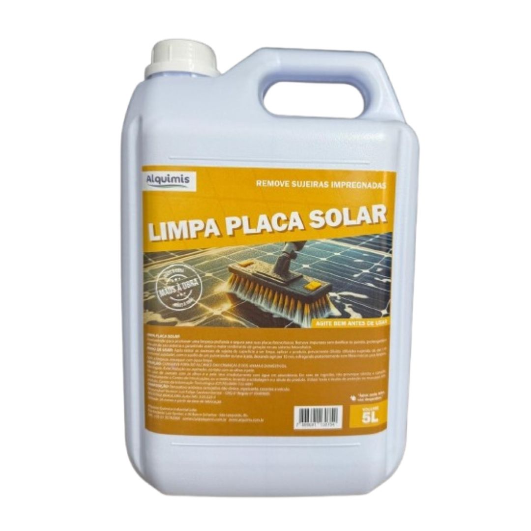 Limpa Placa Solar Alquimis Química