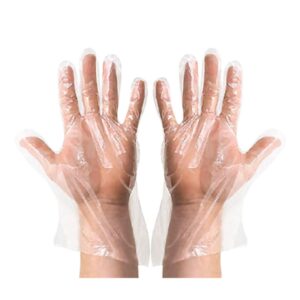 Luva Plástica Descartável Tamanho Único