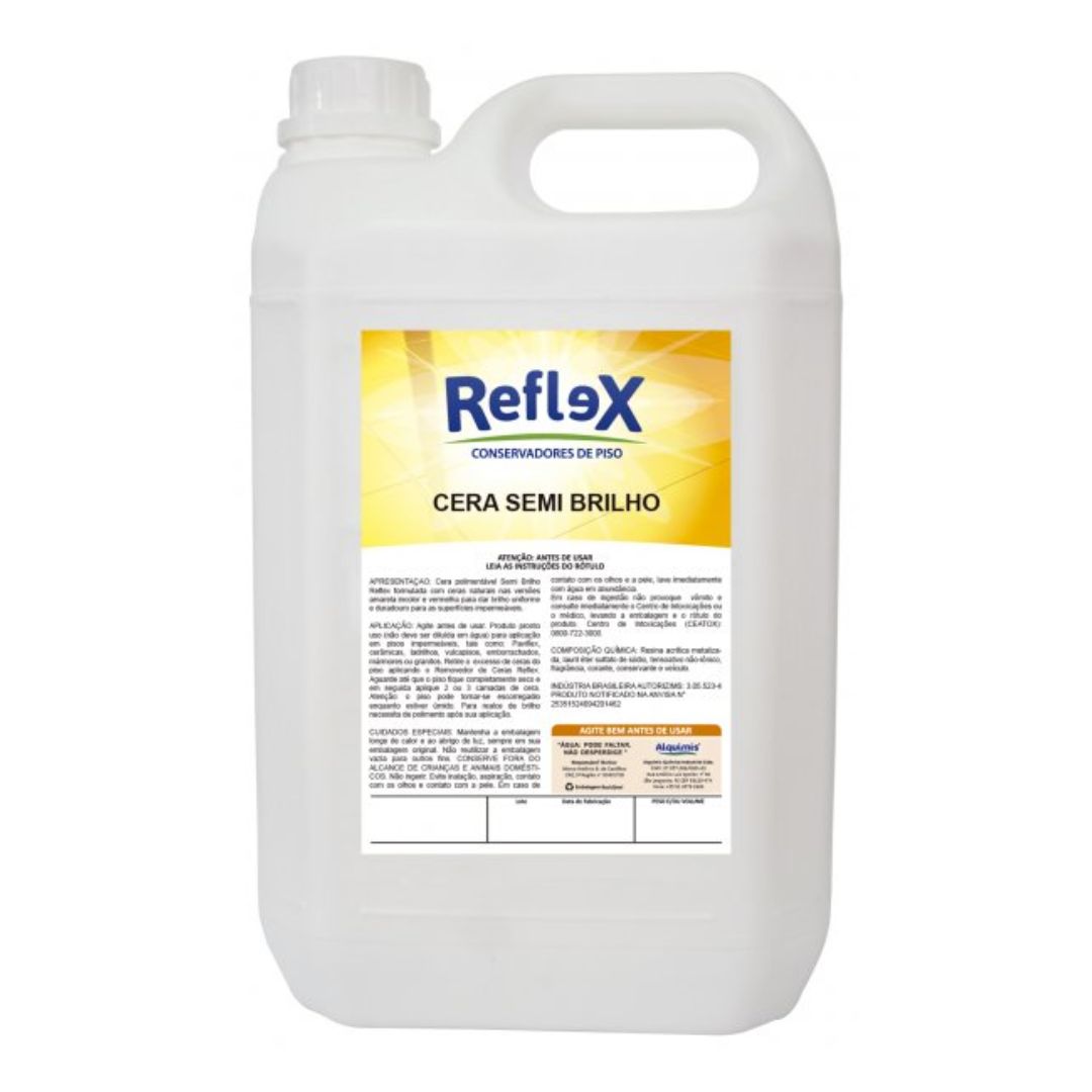 Cera Semi Brilho Reflex Alquimis Química