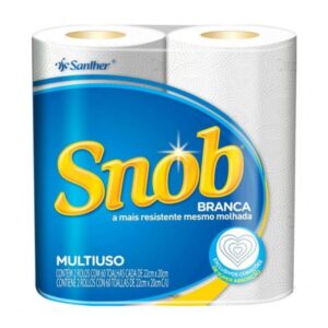 Papel Toalha Snob Cozinha 2 Rolos